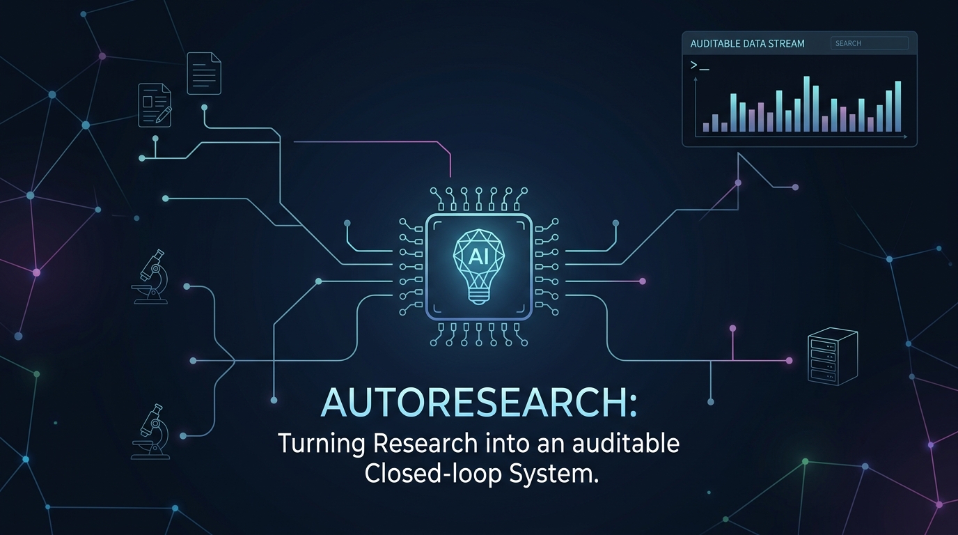 AutoResearch: Turning Research into an Auditable Closed-loop System
